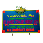 jual karangan bunga papan duka cita di palu PAL - 09 florist indonesia