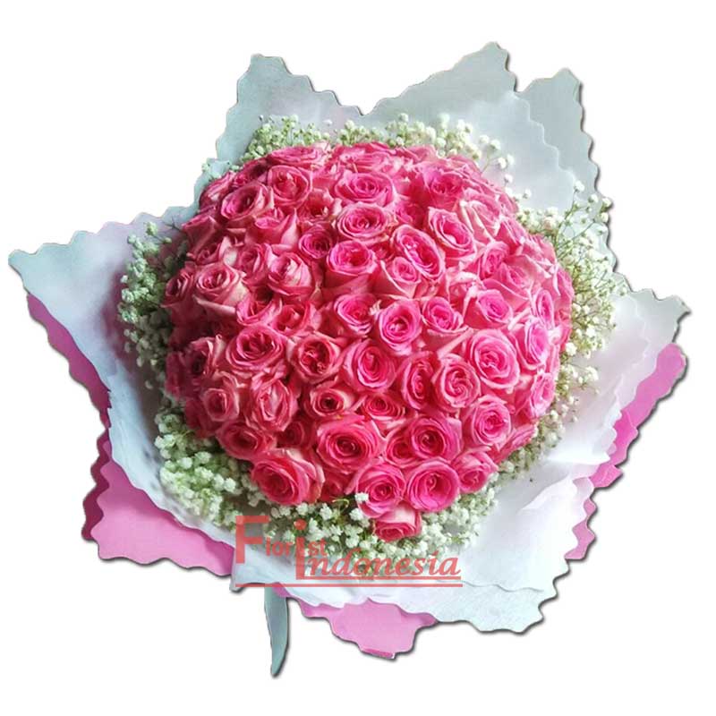 Buket Bunga Mawar Valentine Val HBP-004