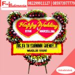 Karangan Bunga Papan Wedding Jakarta FJKTW-011