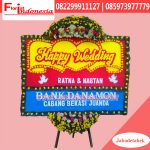 Karangan Bunga Papan Wedding Jakarta Pusat FJKTW-006