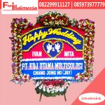 Karangan Bunga Papan Wedding Tangerang FJKTW-015