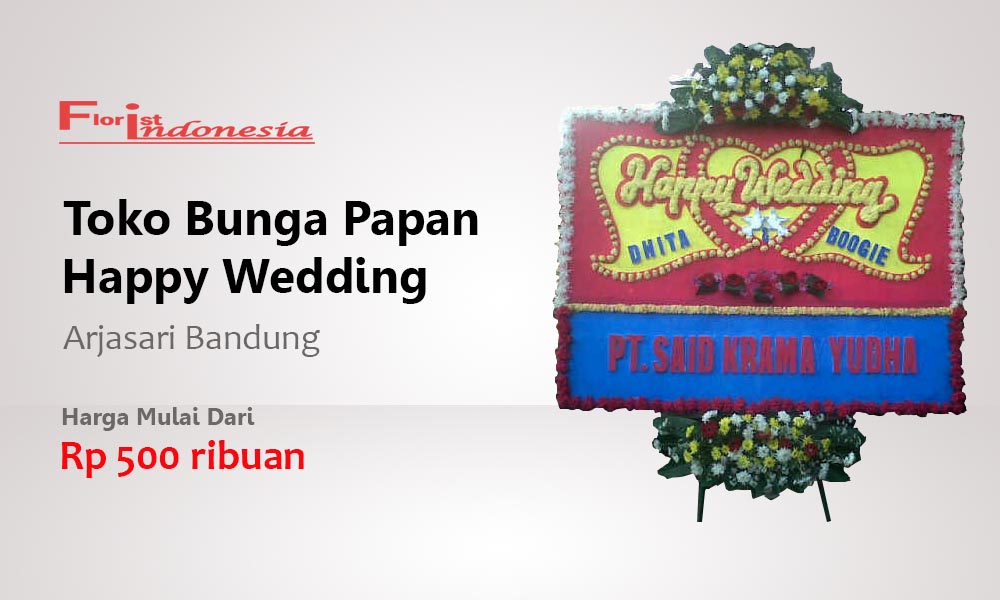 Toko Bunga Papan Wedding Arjasari Bandung