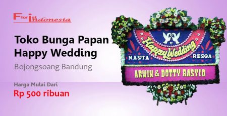Toko Bunga Papan Wedding Bojongsoang Bandung