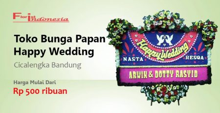 Toko Bunga Papan Wedding Cicalengka Bandung