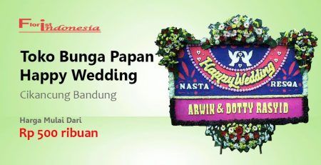 Toko Bunga Papan Wedding Cikancung Bandung