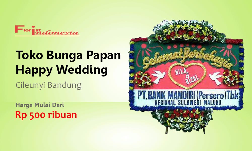 Toko Bunga Papan Wedding Cileunyi Bandung