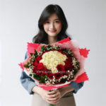 Buket Mawar Valentine HBP-007