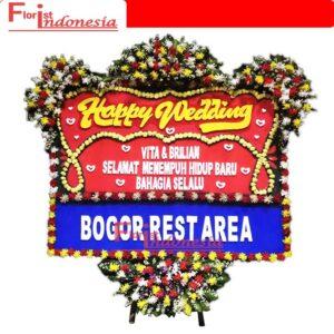 Bunga Papan Wedding Bandung PWBDG-002