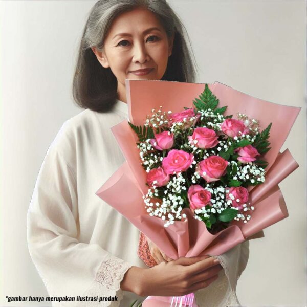 Handbouquet Hari Ibu FIHBHI-007 Handbouquet Hari Ibu FIHBHI-007